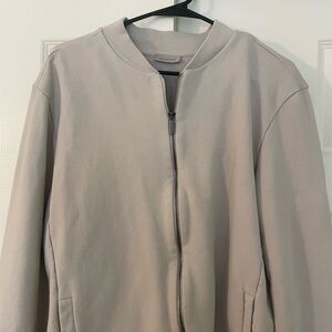 Zimmerli Switzerland men’s terry bomber zip sweatshirt